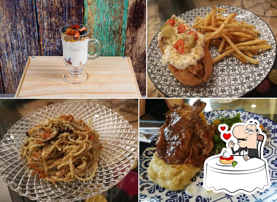 Bookafe Pork Nasi Lemak and Pasta