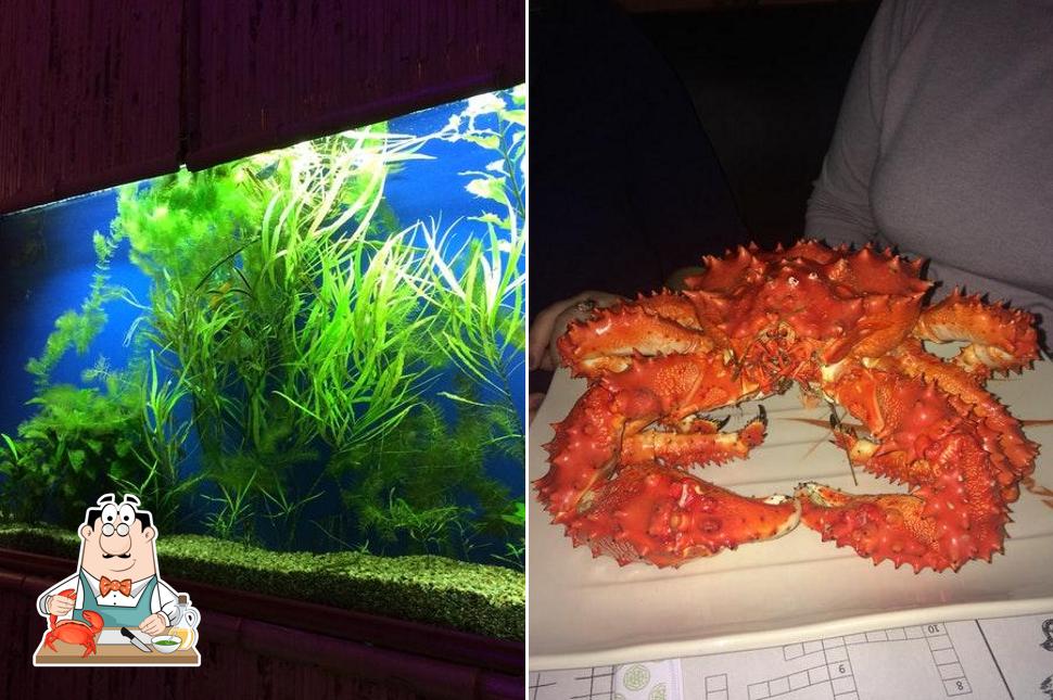 Попробуйте блюда с морепродуктами в "Ресторане "JūRa""