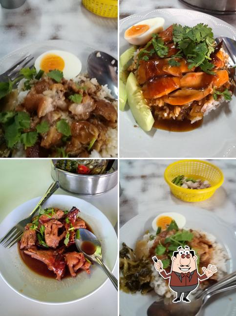 ร้านข้าวหน้าไก่ข้าง รร.สห