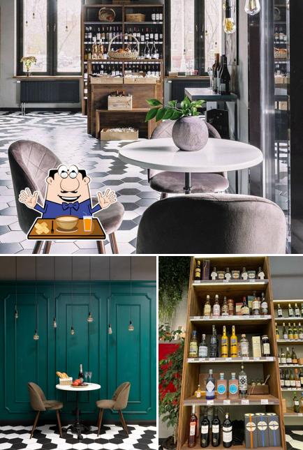 Помимо прочего, в Wine&Co есть еда и внутреннее оформление