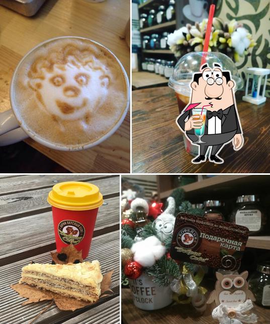 Закажите напиток из меню