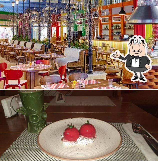 Забронируйте столик в "Дворе Помидор"