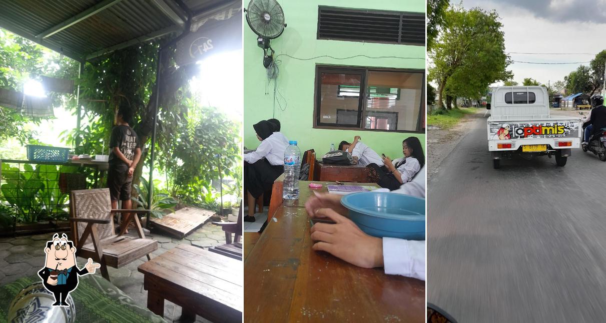 warung kopi,makan koh Ridwan