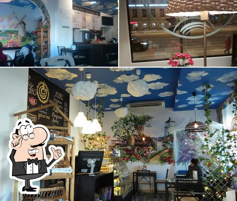 Интерьер "Кофе и Вафли"