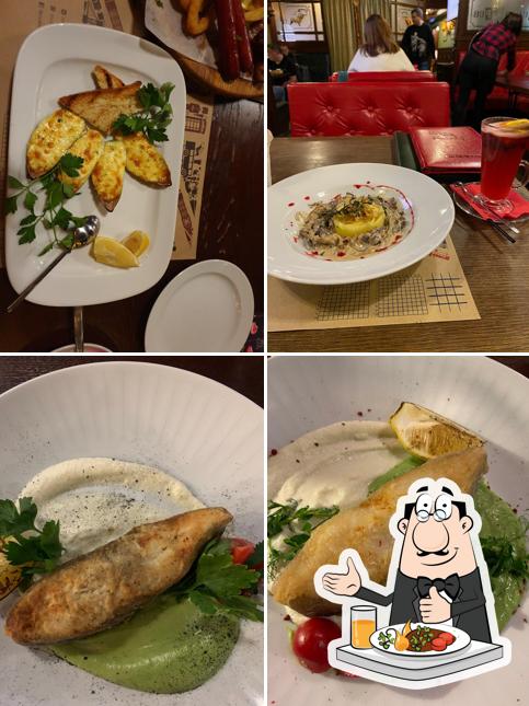 Блюда в "Бульдоге"