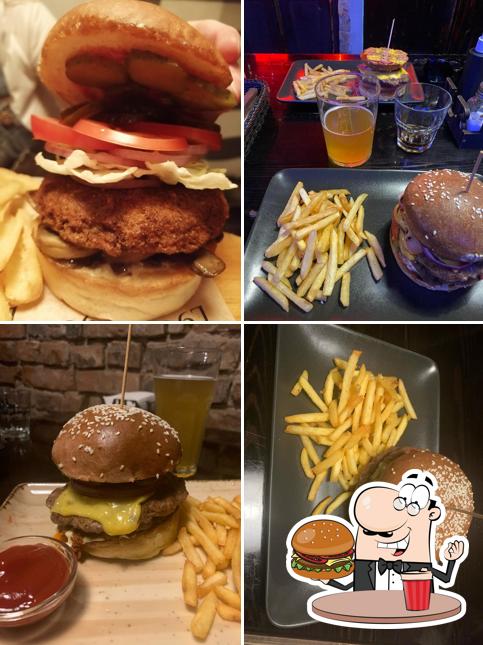 Гамбургеры из "1067 Miensk pub" придутся по вкусу любому гурману