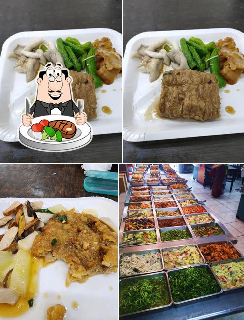合口味自助餐飲