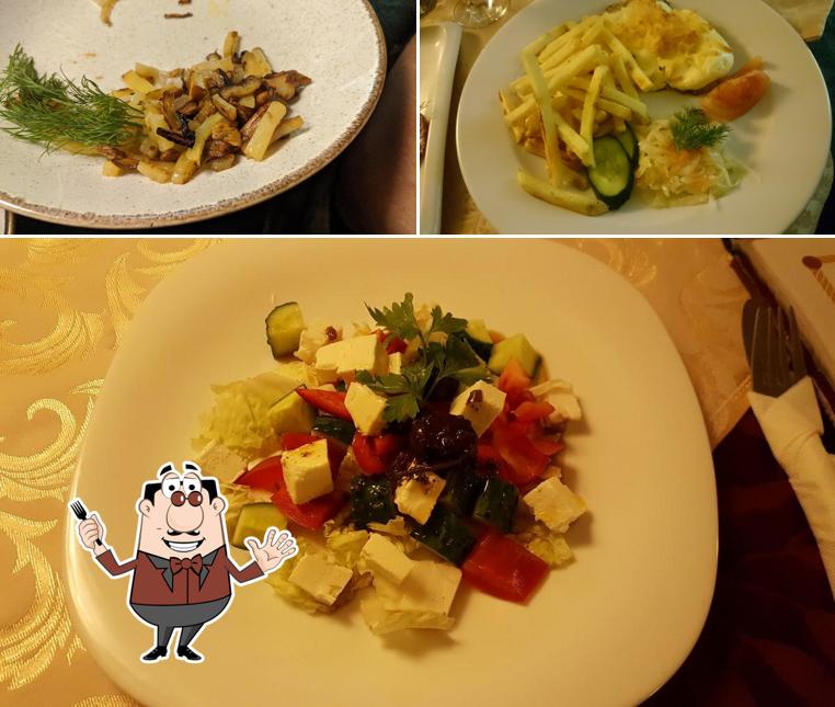 Еда в "Славянской Трапезе"