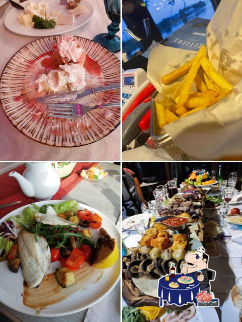 Сашими в "Ривьера"