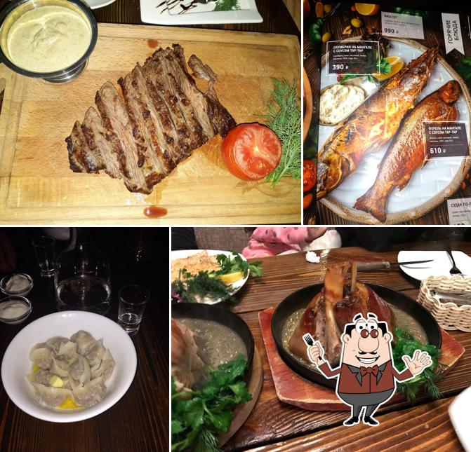 Блюда в "Таверне на Карпинского"