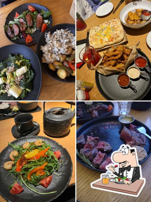 Еда в "The Бык"