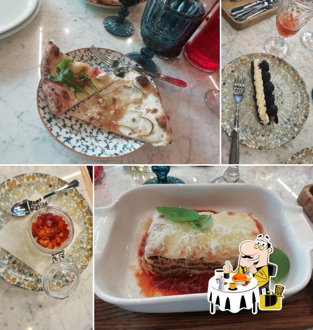 Еда в "Донна Оливия"