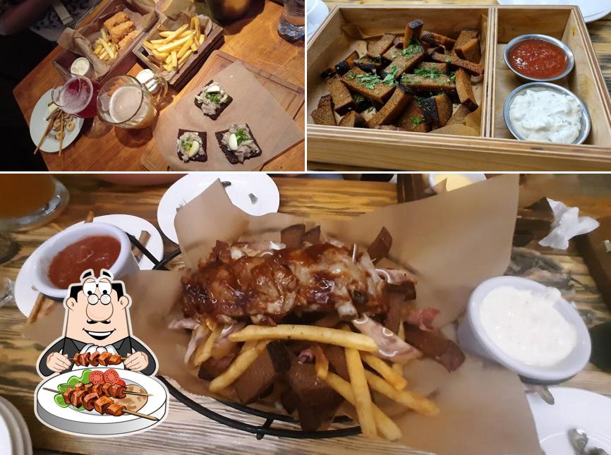 Еда в "Толстом фраере"