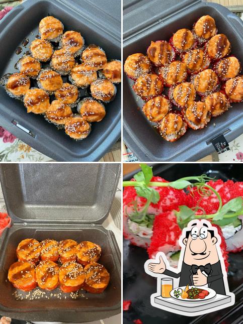 Еда в "Службе доставки Суши Шторм"