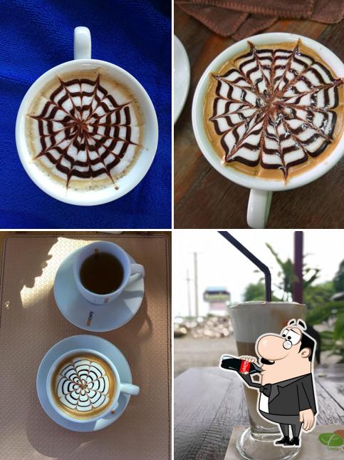 Coffee tea mocca & steak dek neaw by tip