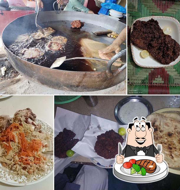 Peshawari chappal kabab & kabuli pulao