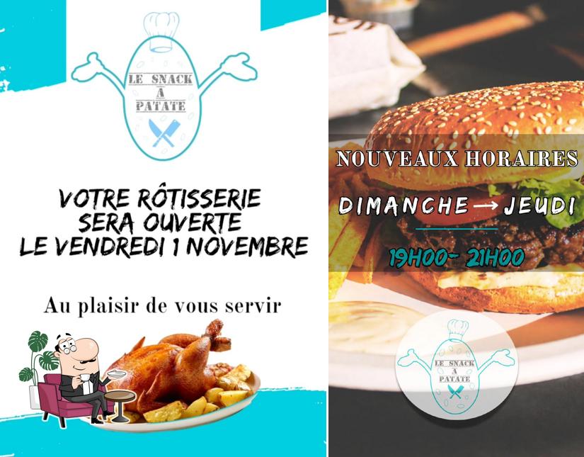 Le Snack à Patate et Rôtisserie
