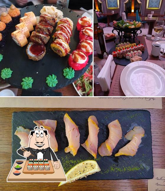 Закажите различные сеты суши