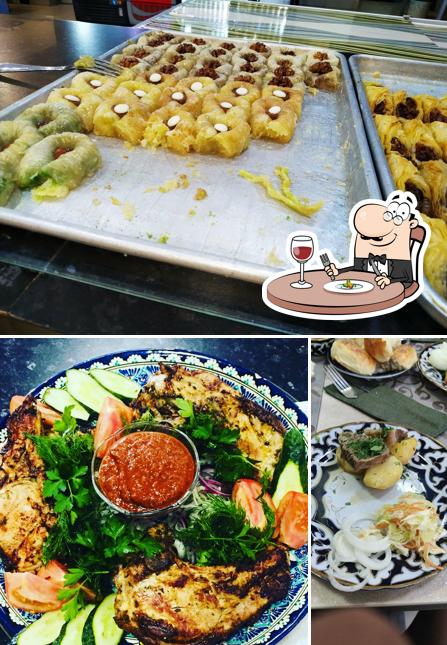 Блюда в "Чайхане " Зарафшан ""