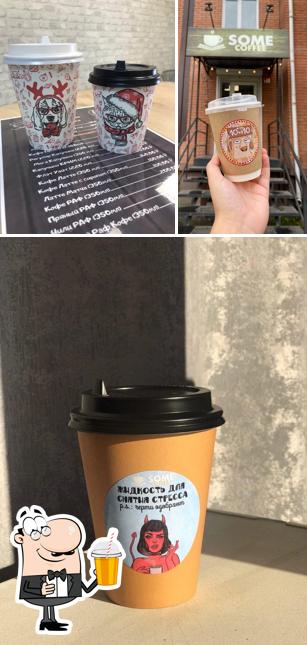 Some coffee