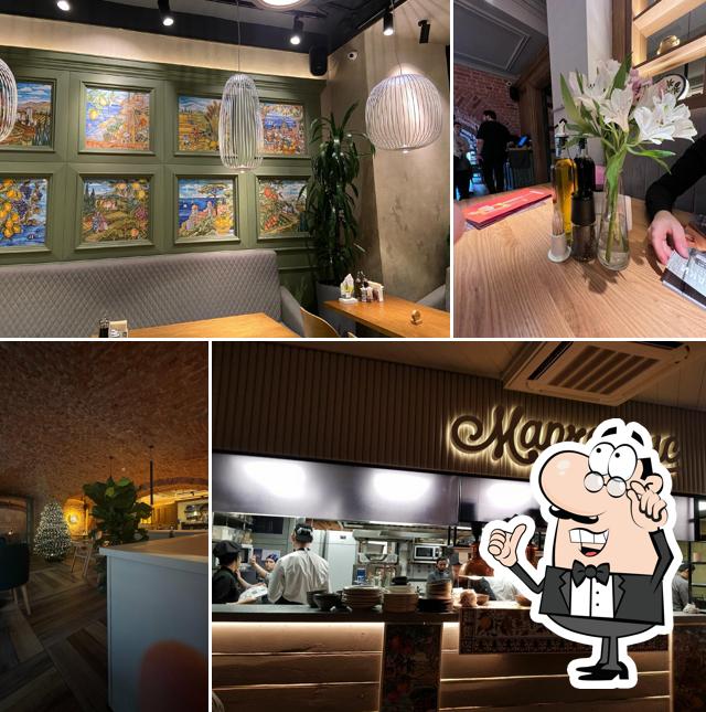 Посмотрите на внутренний интерьер "Марчеллис"