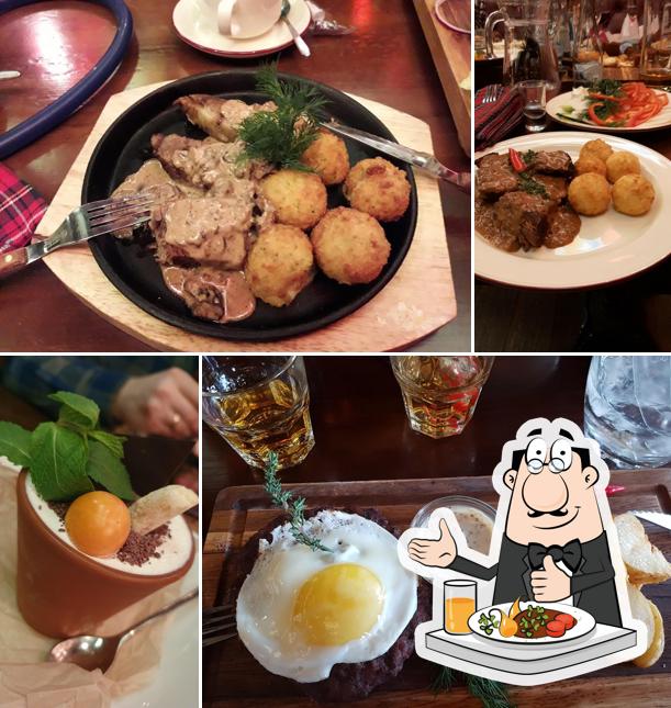 Еда в "Углях"