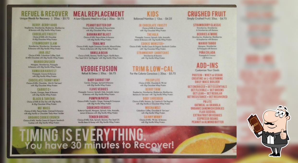 Superior Nutrition Smoothie and Supplements