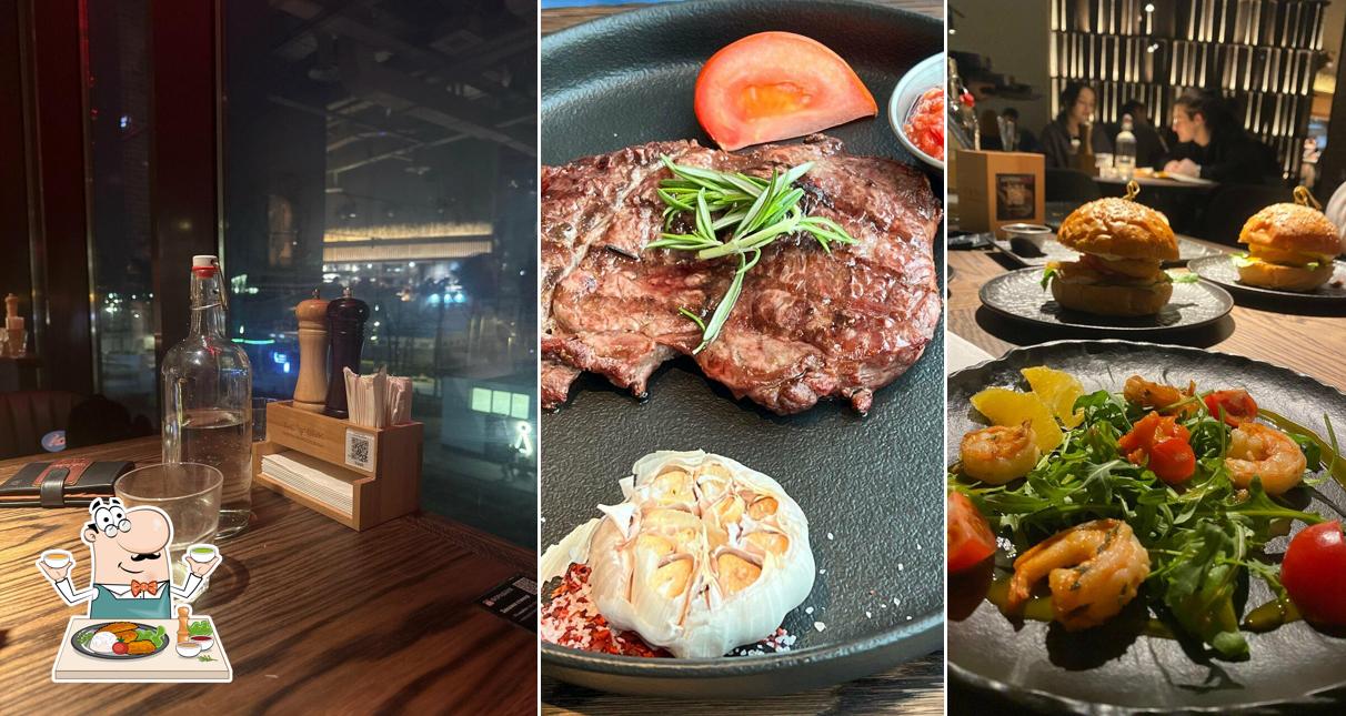 Еда в "The Бык"