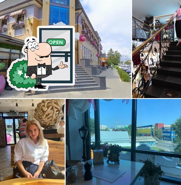 Наслаждайтесь свежим воздухом и пейзажем, открывающемся из "Винни Пух"