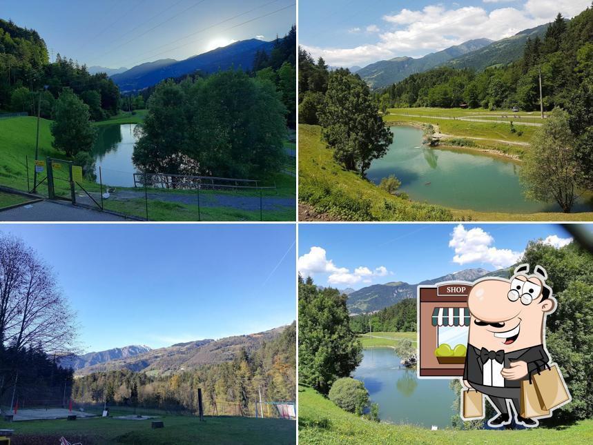 Lago per cani Bar Busgarina area camper