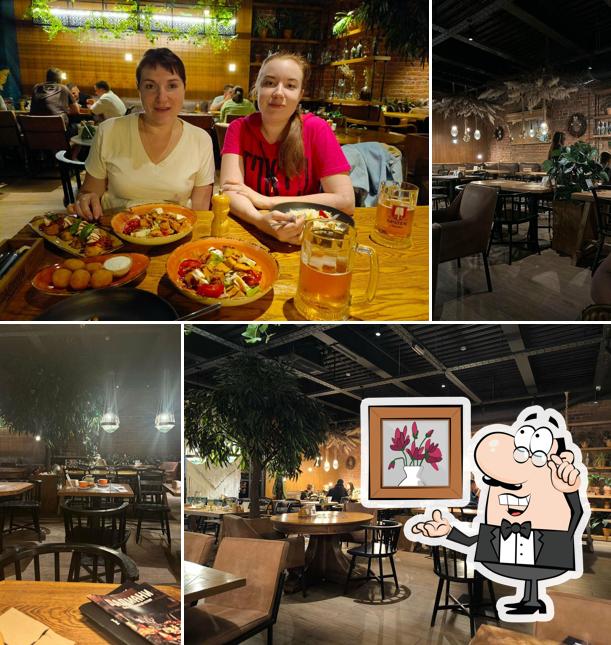 Посмотрите на внутренний интерьер "Дадиани"