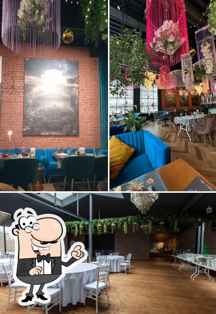 Интерьер "Mansard restaurant and hall"