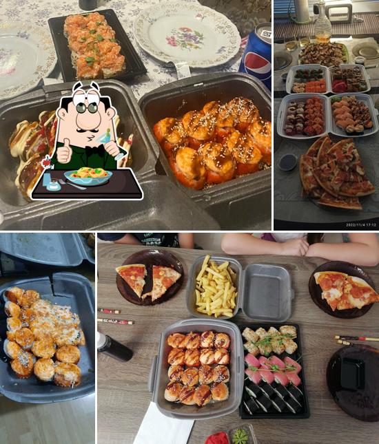 Еда в "Службе доставки Суши Шторм"