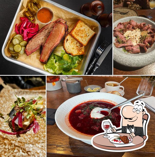 Прайм-риб в "Meat Happens BBQ"