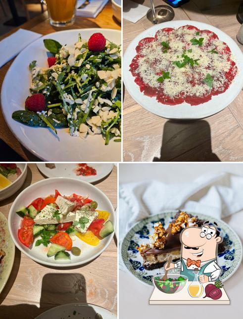 Свекольный салат в "Сыроварня"