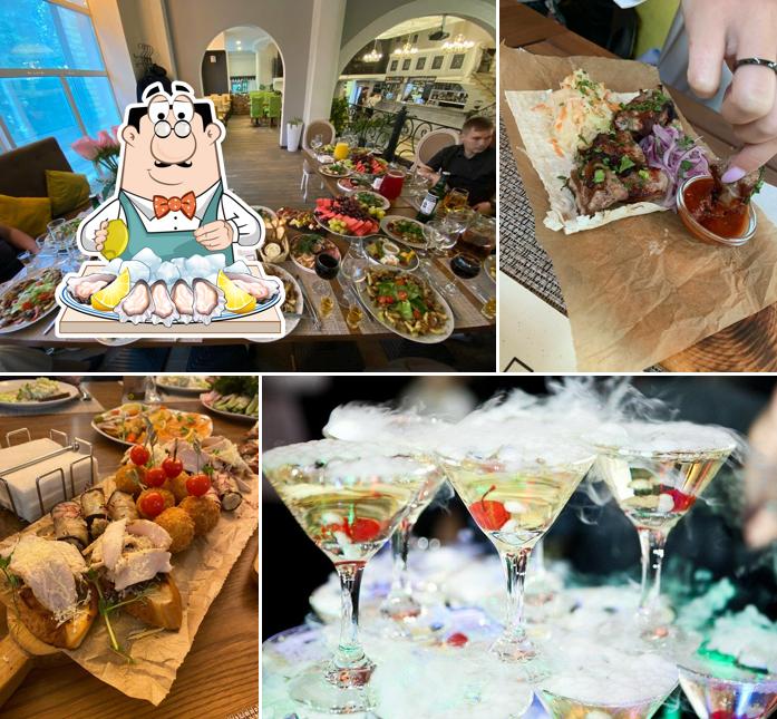 Устрицы в "Лимонад"