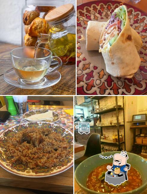 Еда в "Laffa Laffa"