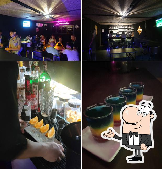 N2 narcosis bar