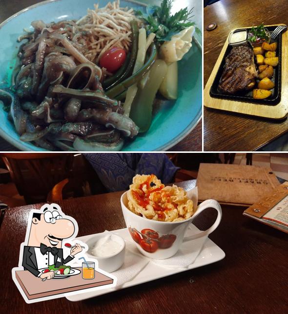 Блюда в "Irish Pub"