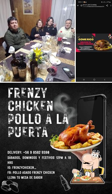 Pollos asados Frenzy Chicken