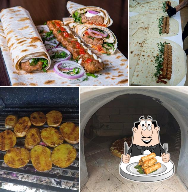 Шампур и мясо