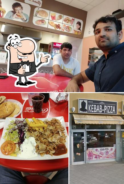 Kebab, pizza
