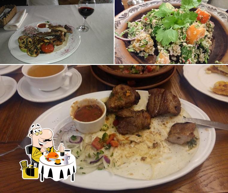 Блюда в "Добром грузине"