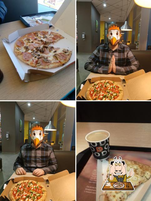 Закажите разные виды пиццы