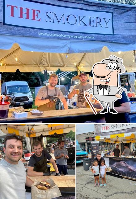 Помимо прочего, в Смокери есть внешнее оформление и напитки