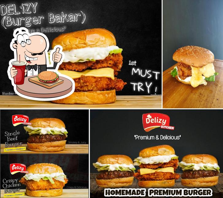 Delizy Kitchen - Burger Bakar