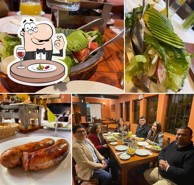 Еда в "El Parrillero"