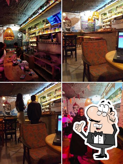 Интерьер "The Cock beer pub"