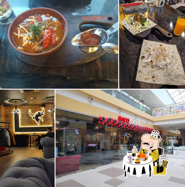 Еда в "Мясо & Хлеб"