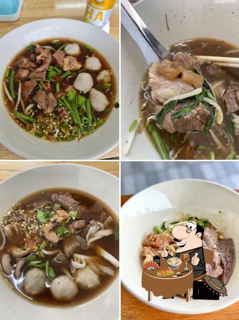 ปรียา ก๋วยเตี๋ยว-เกาเหลา เนื้อตุ๋น หมูตุ๋น สูงเนิน-กุดจิก